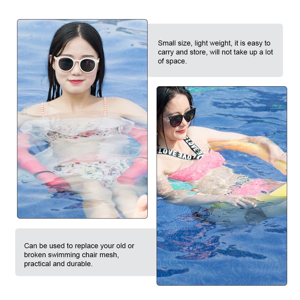 

Floating Pool Durable Light Easy Install Adult Water Hammock Mesh Chair Swimming Supplies Floatation Net For Pool