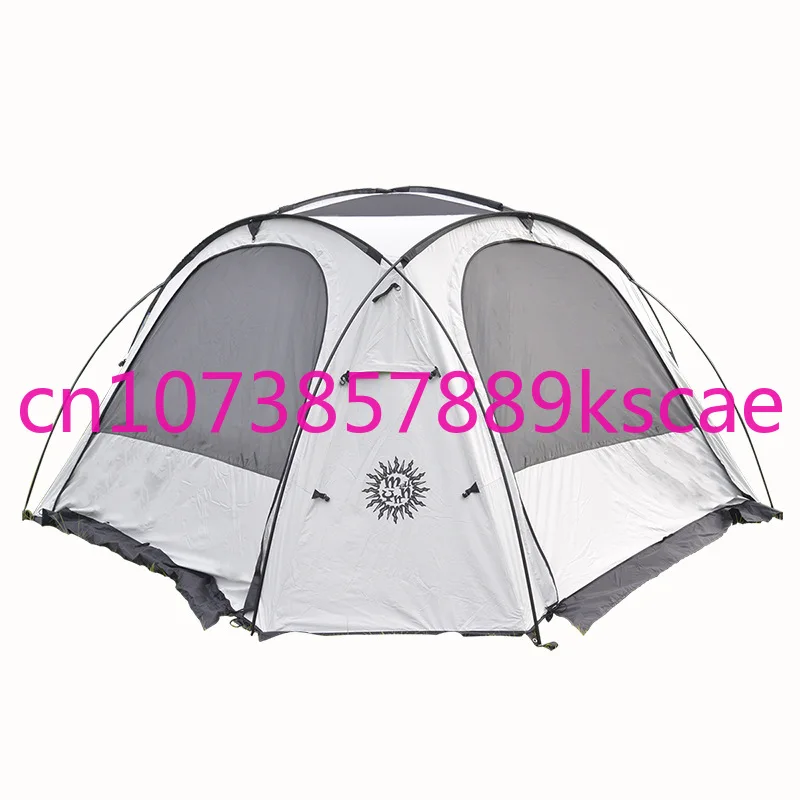 [In Stock] Outdoor Star Watching Tent Exquisite Camping Vinyl Large Space Spherical Camping Large Space Multi-Window Tent