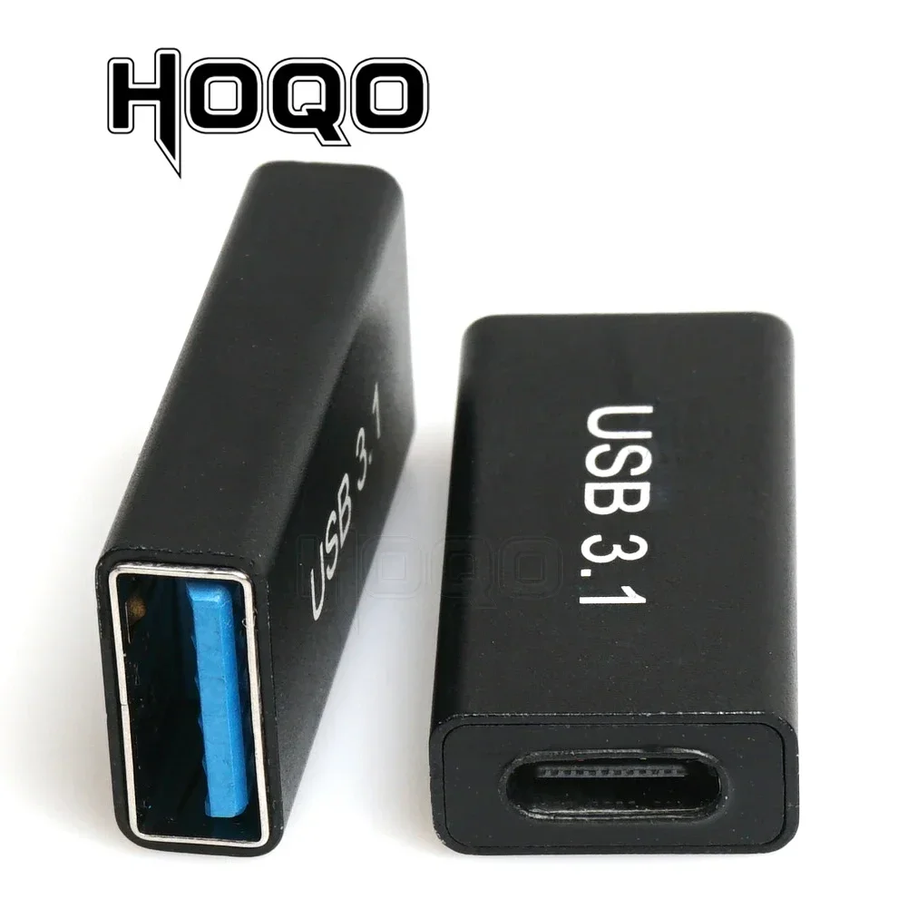 3pcs USB 3.0 Coupler Female to USB Type C Female Adapter Super Speed USB3.0 Type-C Extender Connection Converter