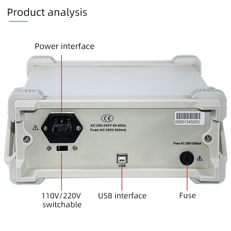 ET3240 High Precision Professional Desktop Digital Multimeter 220000 Automatic Counts TFT Large Clear Screen Desktop Multi-Meter