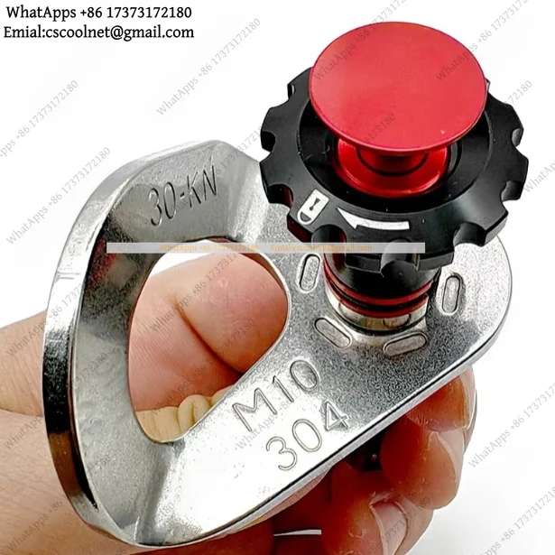 k3 Removable Anti-Rotation Expansion Anchor Bolt M8/M10/M12 Climbing Aerial Work Safety Rope Holder Fixed Point Hardware