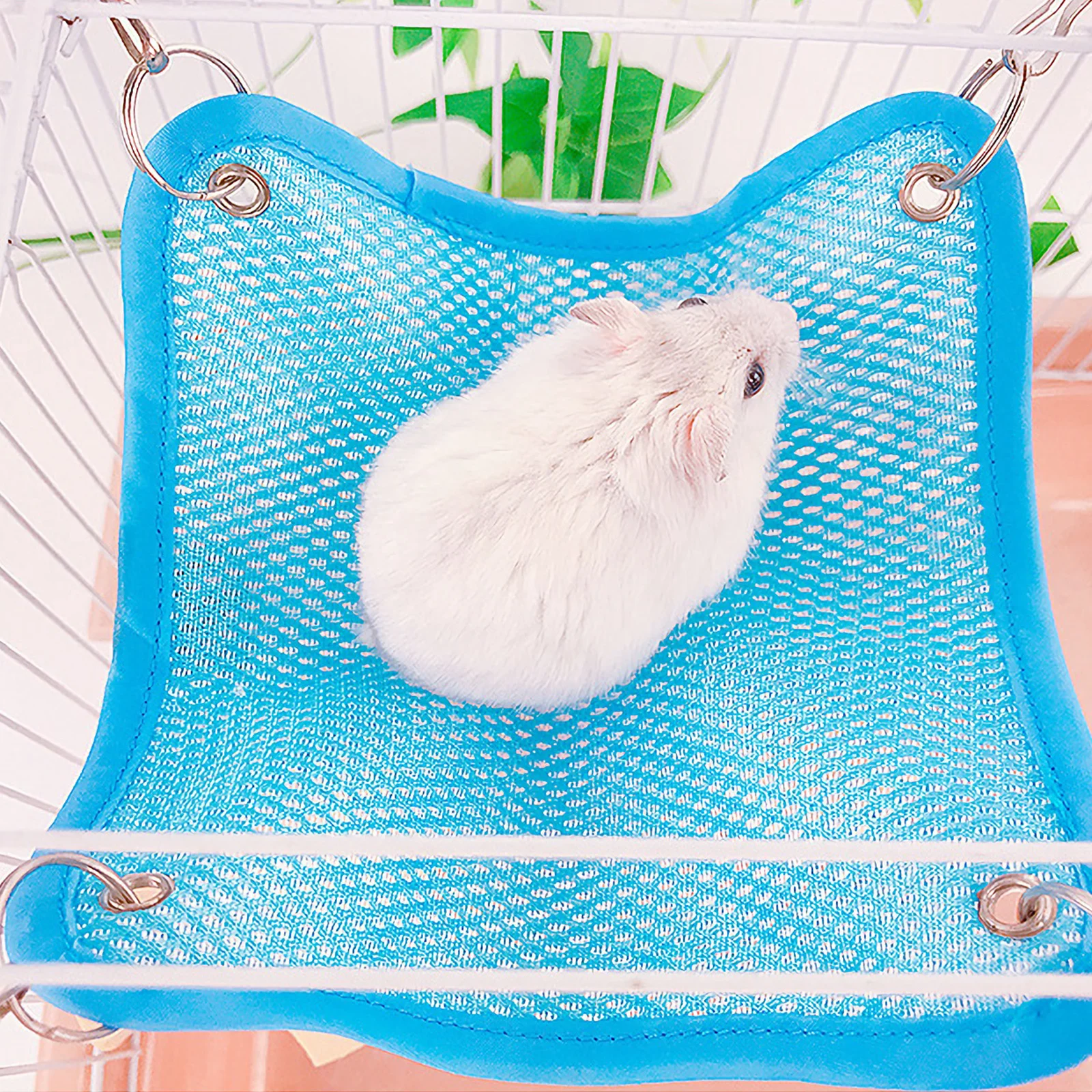 

3Pcs Pet Hanging Beds Breathable Mesh Hamster Hammocks Suspension Type Beds for Cage Exercise Leisure Hamster Supplies Summer