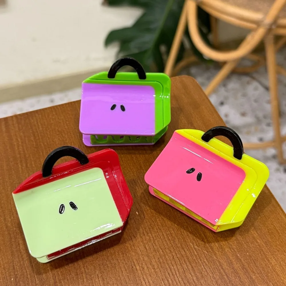 

Irregular Cartoon Bag Hair Claw Waterproof Korean Style Acrylic Flower Hair Claw Hairgrips Colorful Acetic Acid Shark Clip