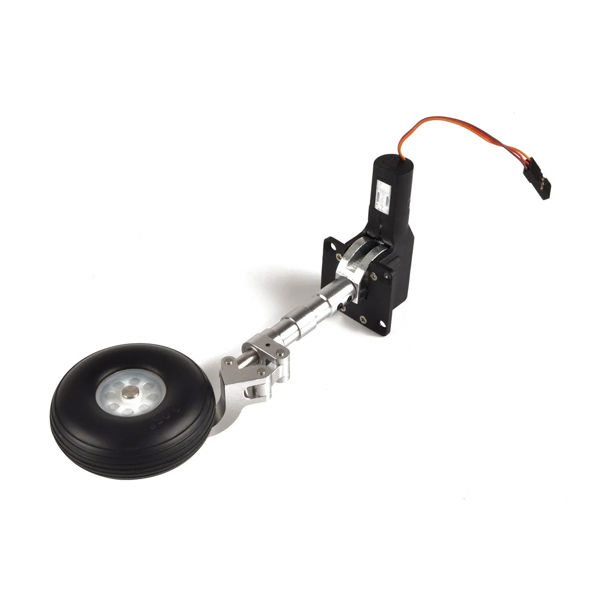 Model aircraft landing gear, electronic retractable landing gear at the first three points, vibration avoidance feet with wheels
