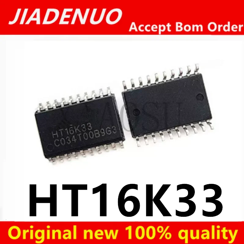 (10piece)100% New     HT16K33    sop-20 sop-24 sop-28