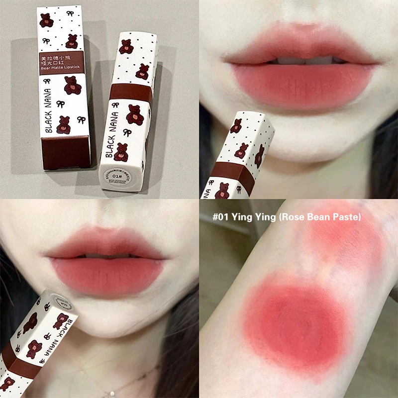 Matte Lipsticks Long Lasting Waterproof Lip Stick Non-stick Cup Lip Gloss Classic Velvet Finish Lip Tint Makeup Cosmetics