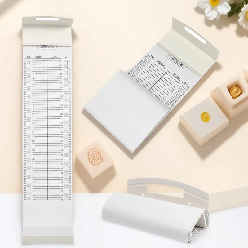 Baby Growth Measuring Ruler ABS PVC Safe Skin Friendly Height Mat for Newborn Toddlers Infant Measurement Infant Measuring Mat