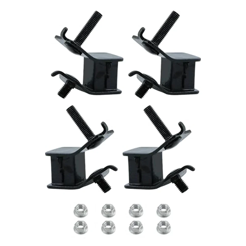 Generator Rubber Brackets Anti-Vibration Brackets 4 Pieces Vibration Reduction For Generators Automotive Upgrades