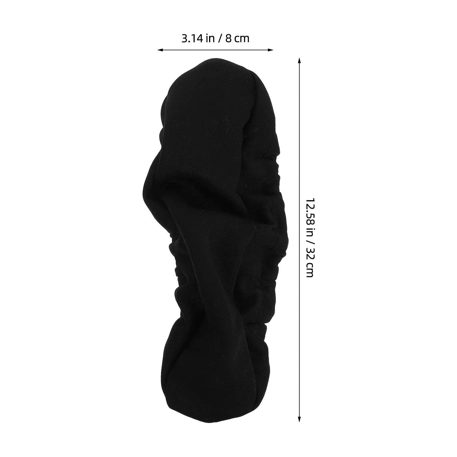 2Pcs Office Chair Armrest Covers Stretch Fabric Slip-on Washable Protector Sleeves for Gaming Desk Computer Chairs Black