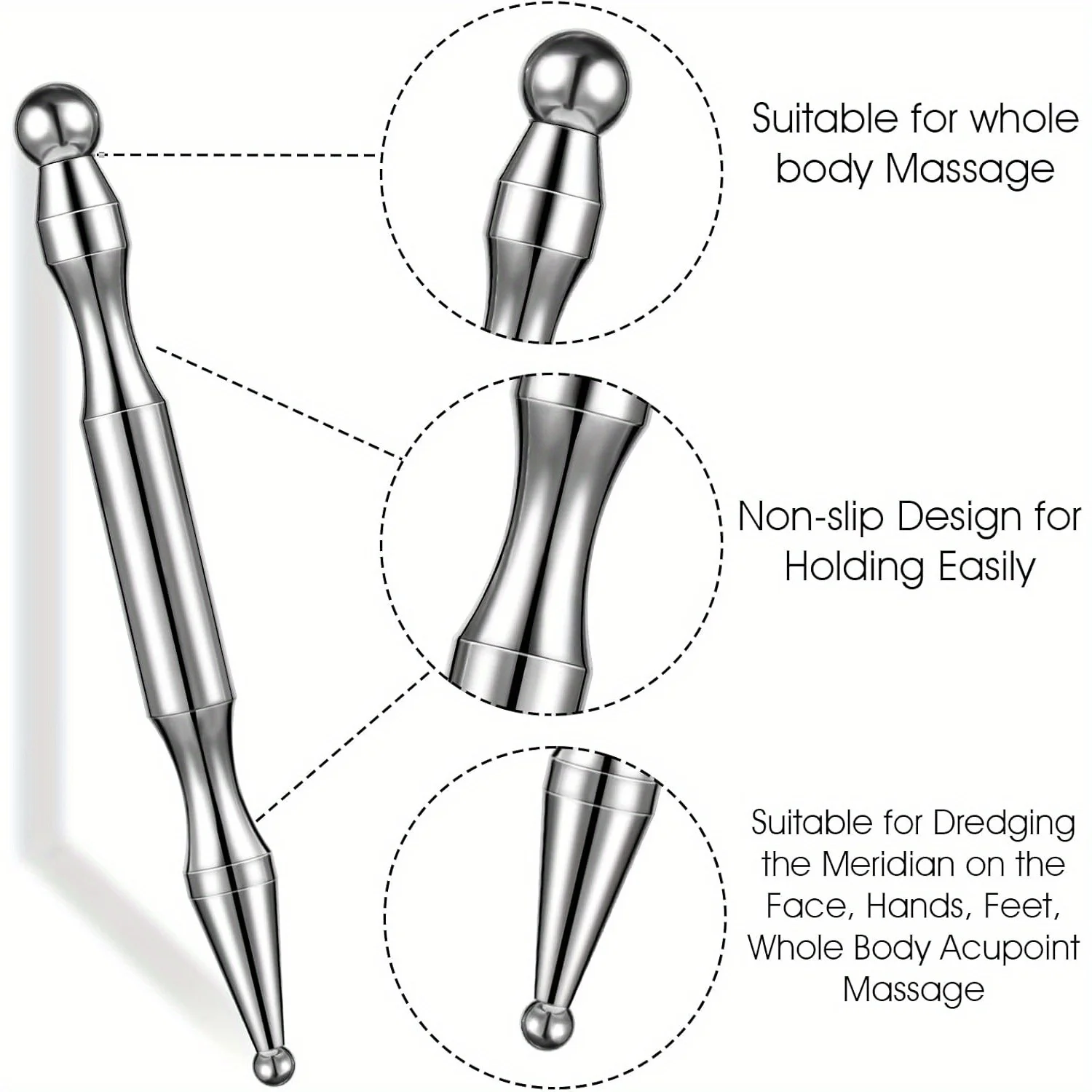 เครื่องมือขูดหน้ากัวซาสแตนเลส หินกัวซา หวีนวดหน้า นวดระบบน้ำเหลือง นวดหน้า กัวซา เครื่องมือปรับรูปหน้า