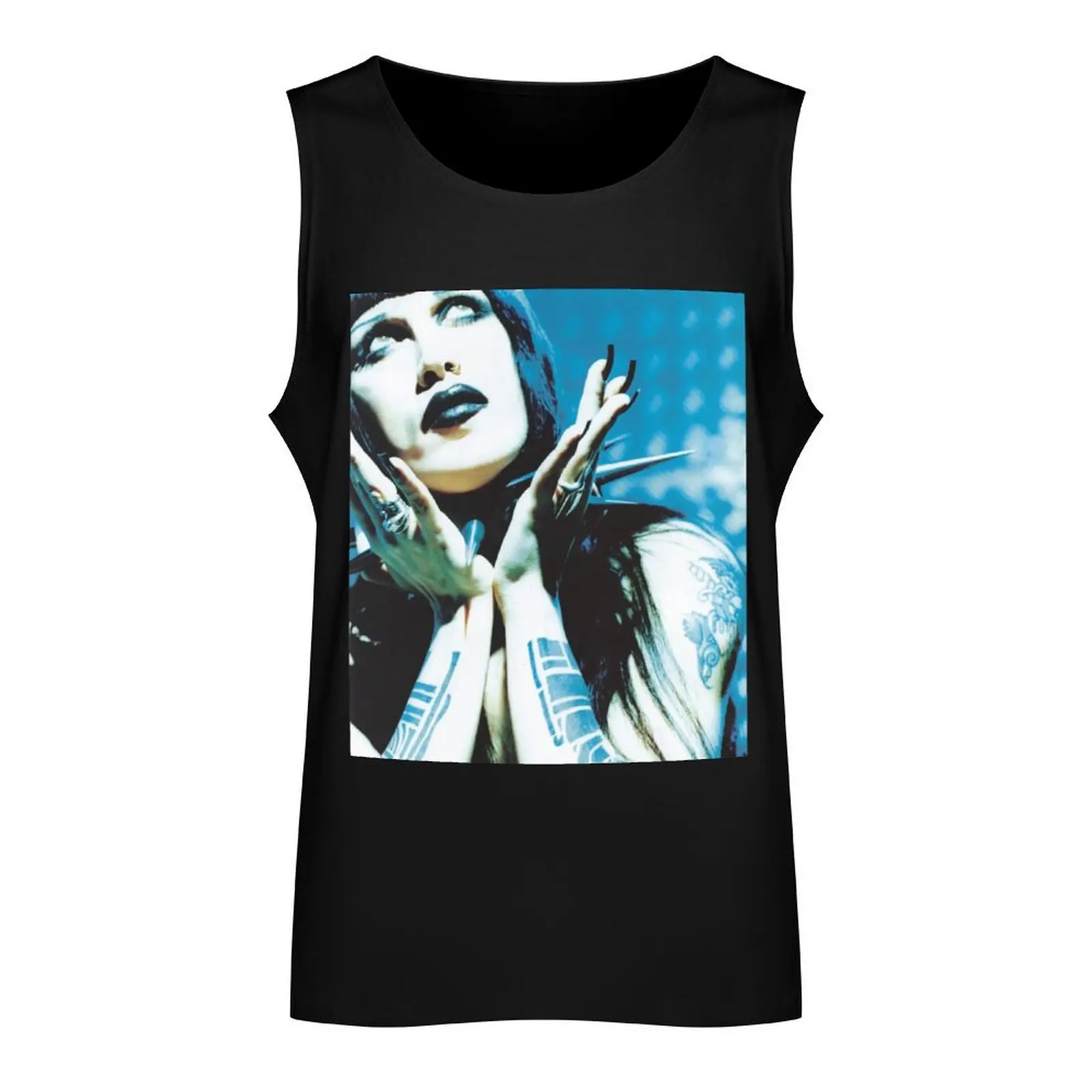 Pete Burns Tank Top Male vest sleeveless gym shirt man fitness Bodybuilding shirt Men's sleeveless gym shirts