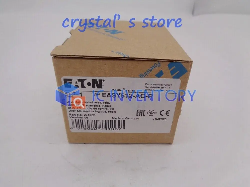 1pcs BRAND NEW ONES  EATON MOELLER EASY512-AC-R