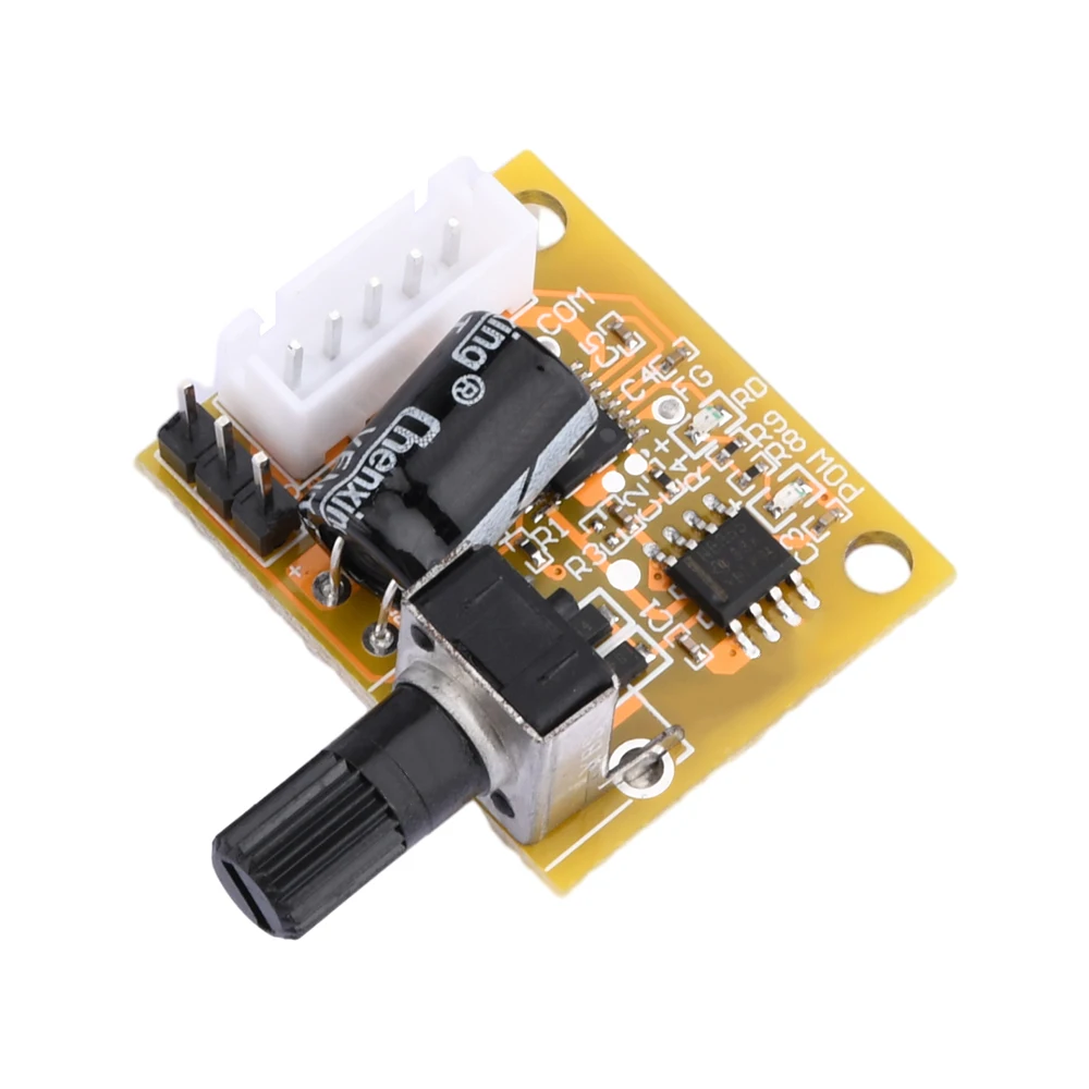 DC5V-15V BLDC 3-Phase Brushless Motor Driver 2A 15W DC Motor Speed Controller Sensorless Board Module Power Supply