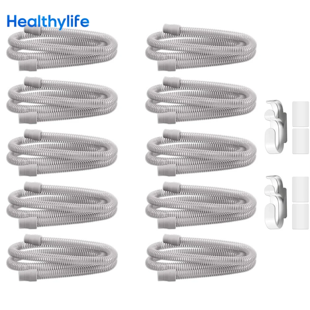 

CPAP Tube 1.8m Universal CPAP Tubing Compatible with Most Machine & Mask 22mm CPAP Hose Connector Lightweight Flexible Odor-Free