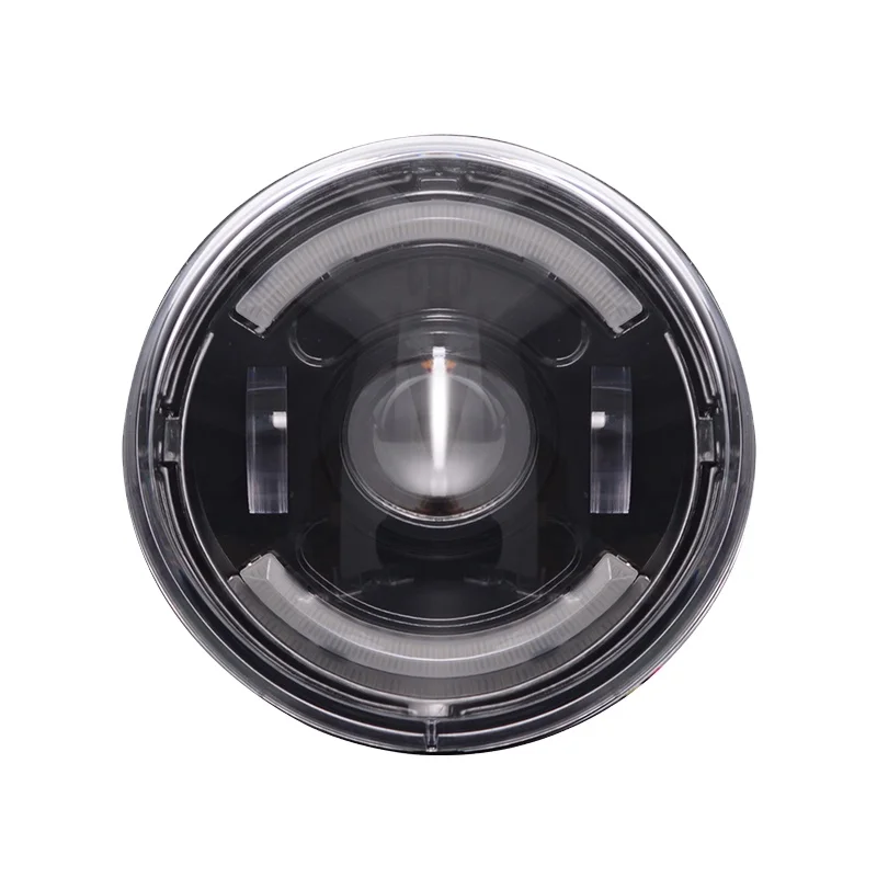 

YongJin Black Led Headlight with White DRL Head Lamp for Vespa LX VXL motorcycle light system