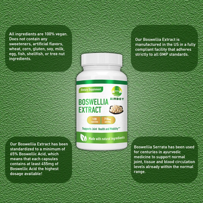 Boswellia Extract - Joint Support, Bone Health, Joint Support for Mobility and Flexibility