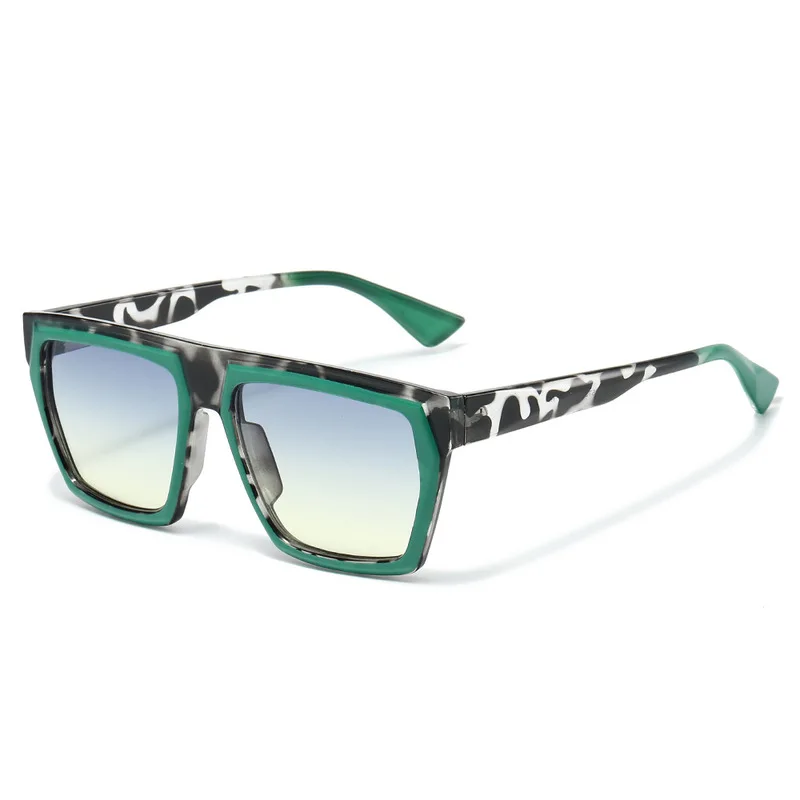 New Arrival Square Sunglasses Men Women Unisex Y2K Fashion Summer Youth Vibrant Color Patchwork Daily Travel UV400 Shades