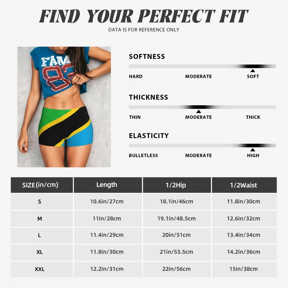 Womens Clothes Gym Push Up Short Elasticity Scrunch Butt Running Shorts Tanzania Flag Sports Shorts