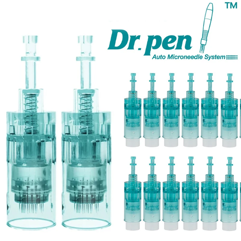 5PCS Dr Pen Ultima A6S Disposable Syringe Microneedling Cartridges - Original DrPen Replacement Microneedle Skin Care Tools