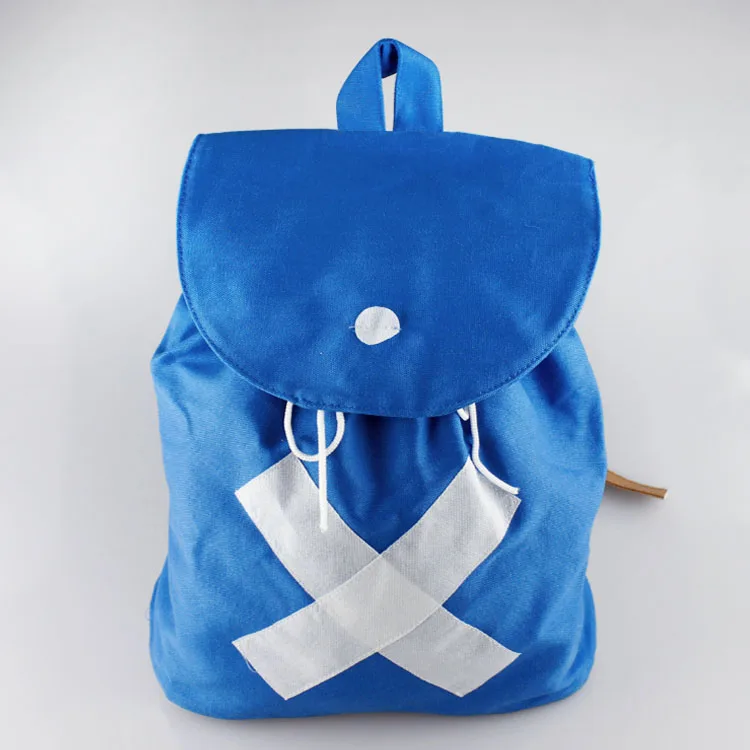 Mochila de lona de Anime Tony Chopper, bolso escolar de Cosplay, bolso de hombro para adolescentes, niños, niñas, regalo para niños, bolsillo con cordón