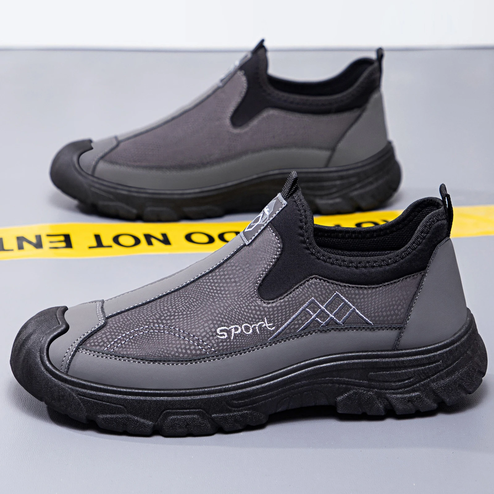 

Мужская обувь, модная осенняя спортивная обувь, противоскользящая универсальная мужская обувь для отдыха на открытом воздухе и пешего туризма на мягкой подошве, большие размеры 39-44