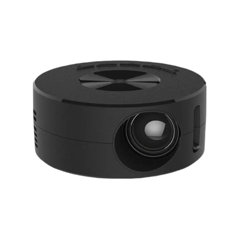 Reliable-YT200 Mini Projector Mobile Video Projection 1080P USB Sync Screen Home Theater Support LED Technology For Kids Smartph