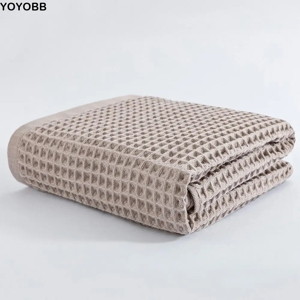 Waffle Large Hotel Household Cotton For Adults Face Towel Washcloth Bath Towel Handkerchief