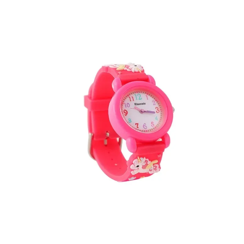 2024 Cartoon Unicorn Children's Watches New Cute Girl Electronic Watch Student Quartz Watch Award Gift Watch for Kids Relojes