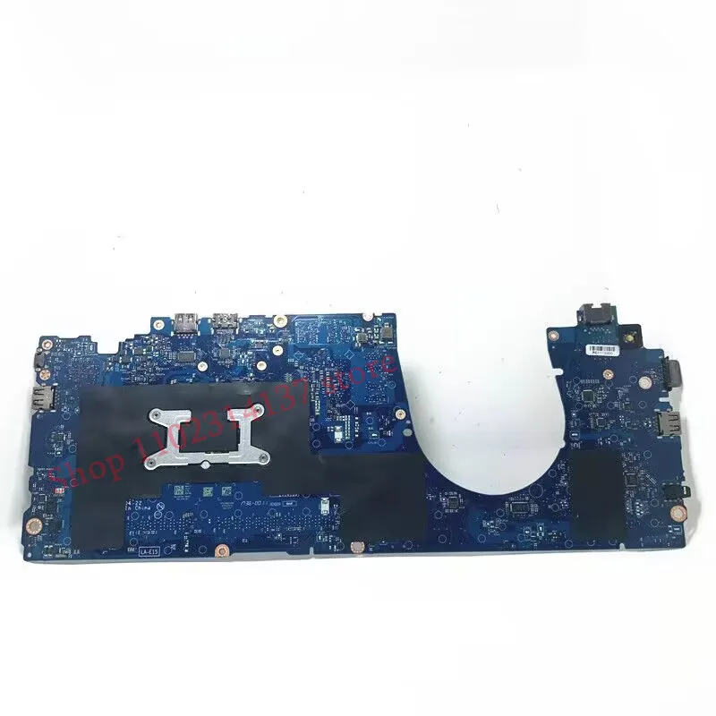 For DELL 5580 CN-0DN786 0DN786 DN786 With SR32N I7-7820HQ CPU CDP80 LA-E152P Laptop Motherboard N16S-GT1-KA-A2 100% Fully Tested