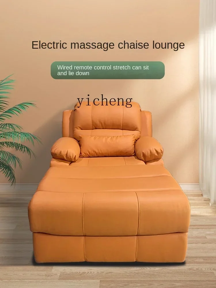 ZC Electric Massage Couch Sofa Bed Sleeping Bedroom Chaise Bed Living Room Leisure High-End