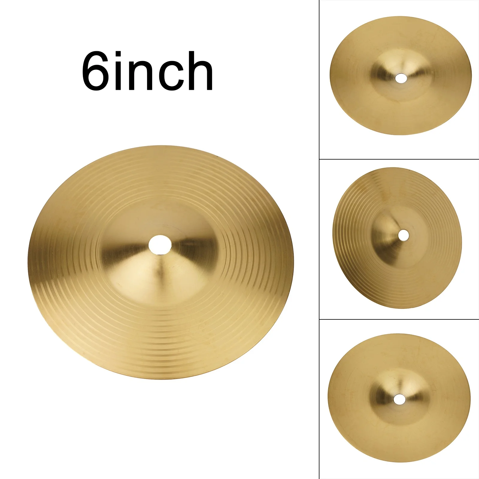 

Practical High Quality Long Lasting Hi-Hat Cymbals Accessories Parts Percussion Spare Splash Easy Installation