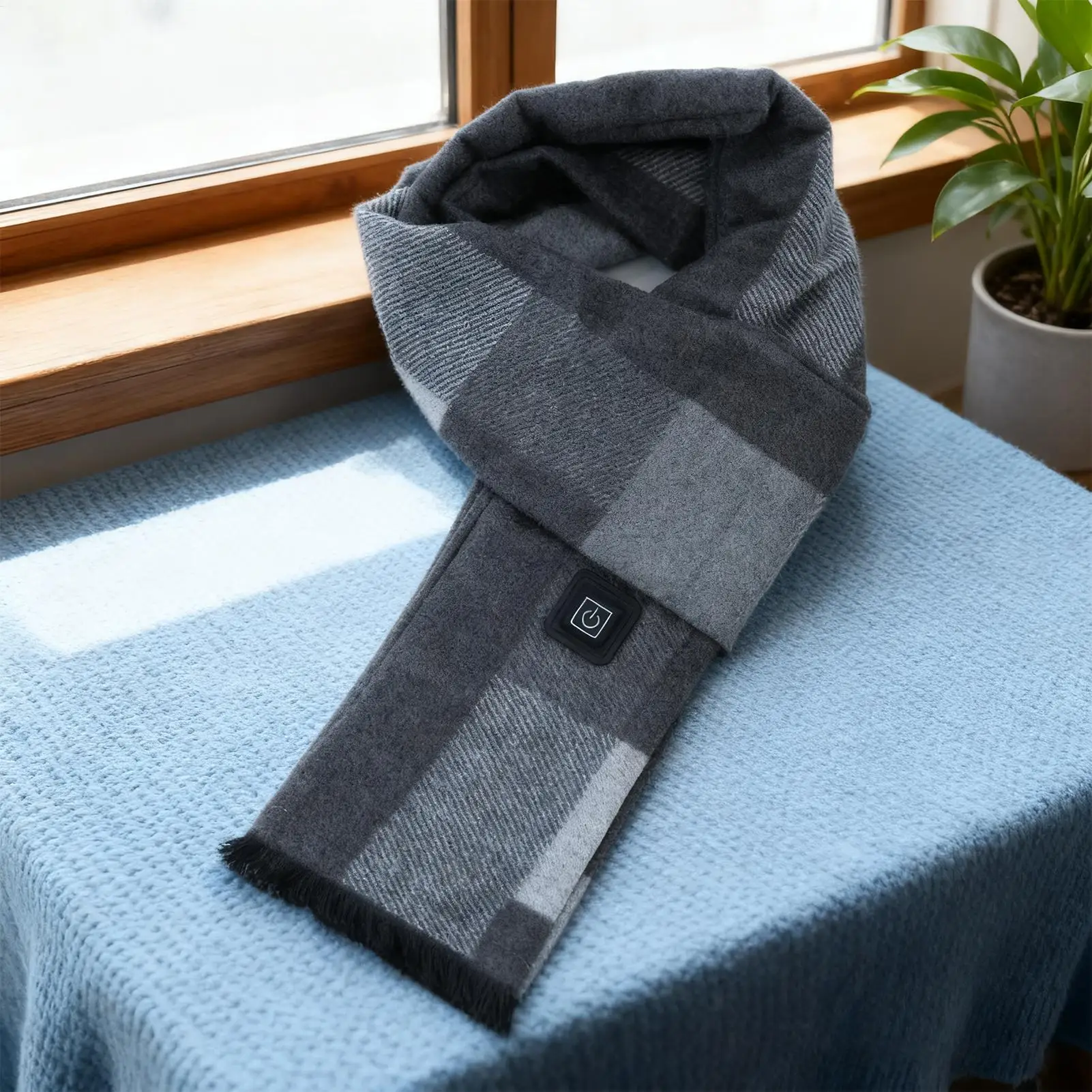 وشاح تسخين USB جديد 2025 3 إعدادات للحرارة سخان كهربائي للرقبة والرجال والنساء في الشتاء في الهواء الطلق والتنقل والمكتب #5