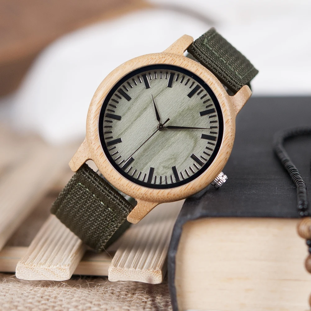 BOBO BIRD Men Women Watch Solid Wood Top Quailty Luxury Wooden Wristwatch Clearance Price Limited Number First Come First Served