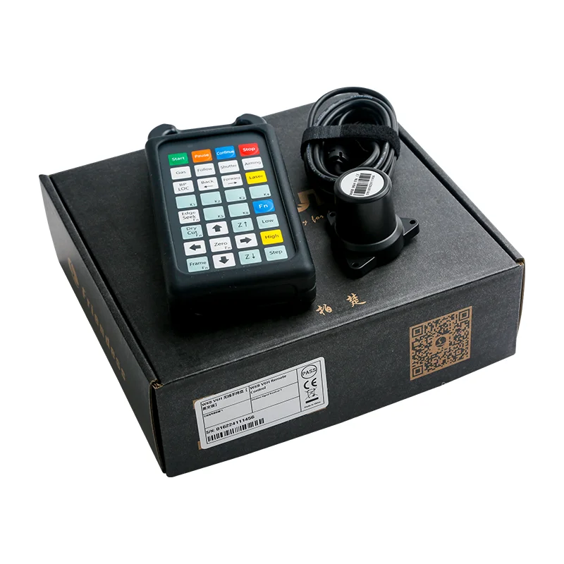 WKB V6 wireless control handle, Cypcut fiber optic cutting control system, laser cutting machine control handle