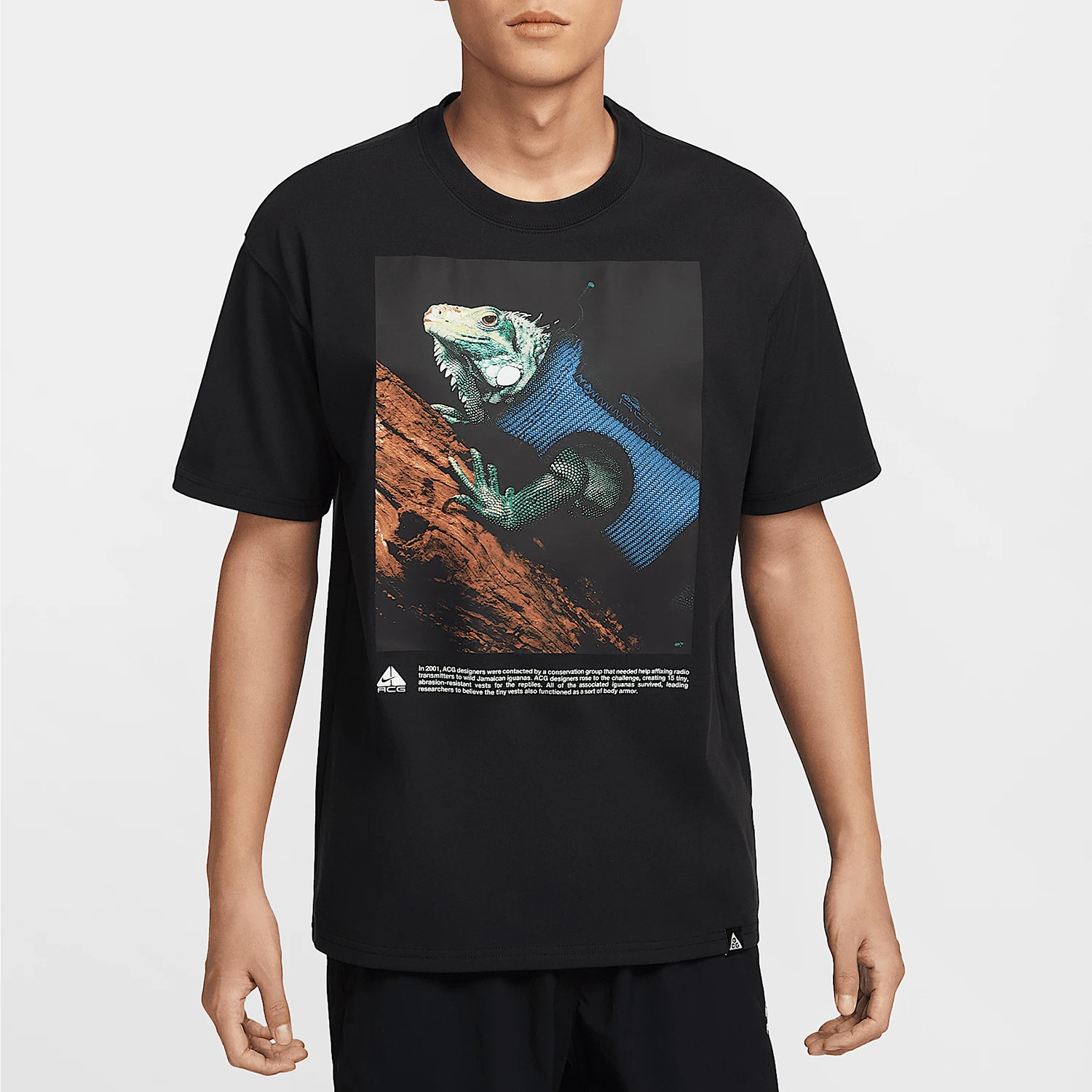 

Оригинальная мужская повседневная футболка с круглым вырезом Nike 2025 года с принтом HJ0890-010