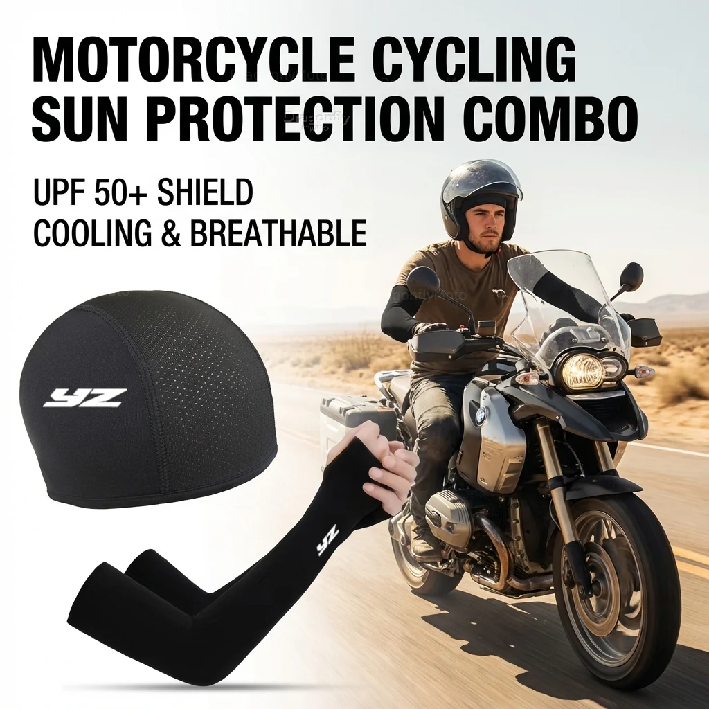

For YAMAHA YZ 125 250F 250FX 450F 450FX 250 450 F FX Motorcycle Summer Sun Protection Cap Cycling Cap Sports Arm Cover