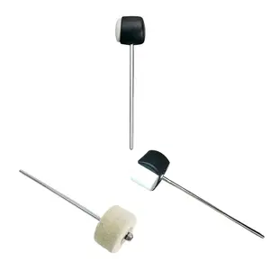 Tambor Pedal para Bass Drum, Percussão Marching Band Acessório, Metal Shaft, Drum Pedal, Mallet Drum, Substituição de Atualização 12 principais vendas pés tambor - №1