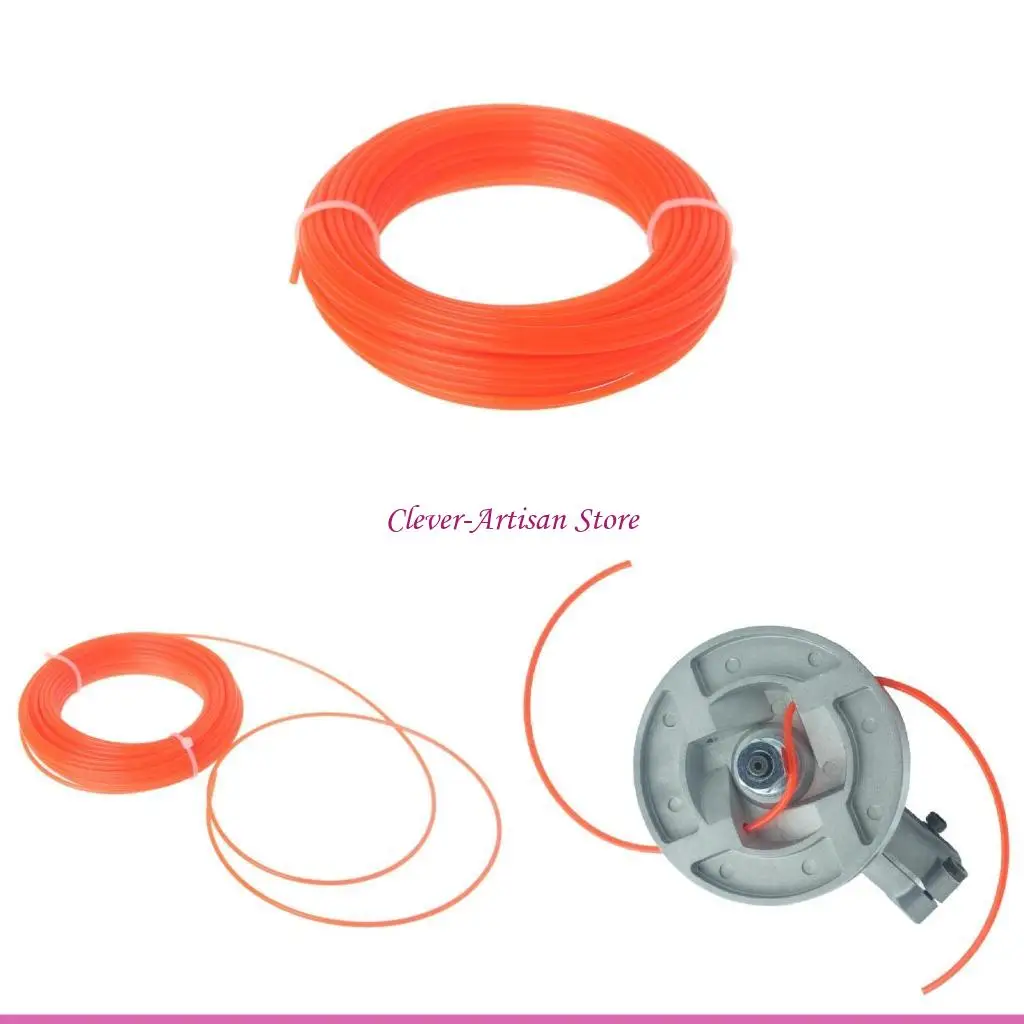 

E06B 2/2.4/3mm x 15M Nylon Trimmer Line Brush Strimmers Rope Lawn Mower Wire