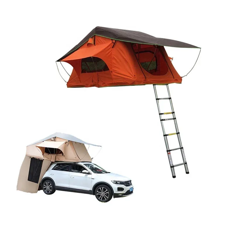 في الهواء الطلق على السطح 4x4 التخييم، لينة شل سيارة سقف صغير أعلى خيمة بيع