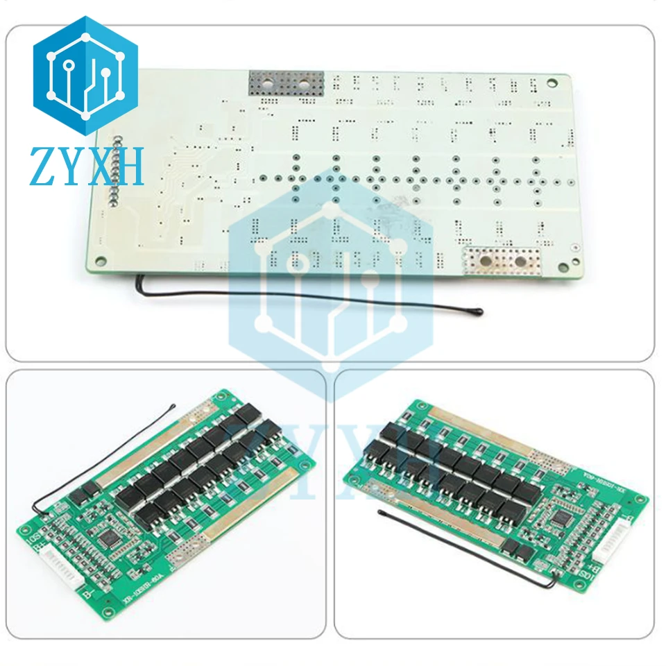 Bilans BMS 10S 36V 40A 50A 60A akumulator litowo 18650 ładowania pokładzie korektor z NTC Tempera ochrony dla Ebike/Escooter