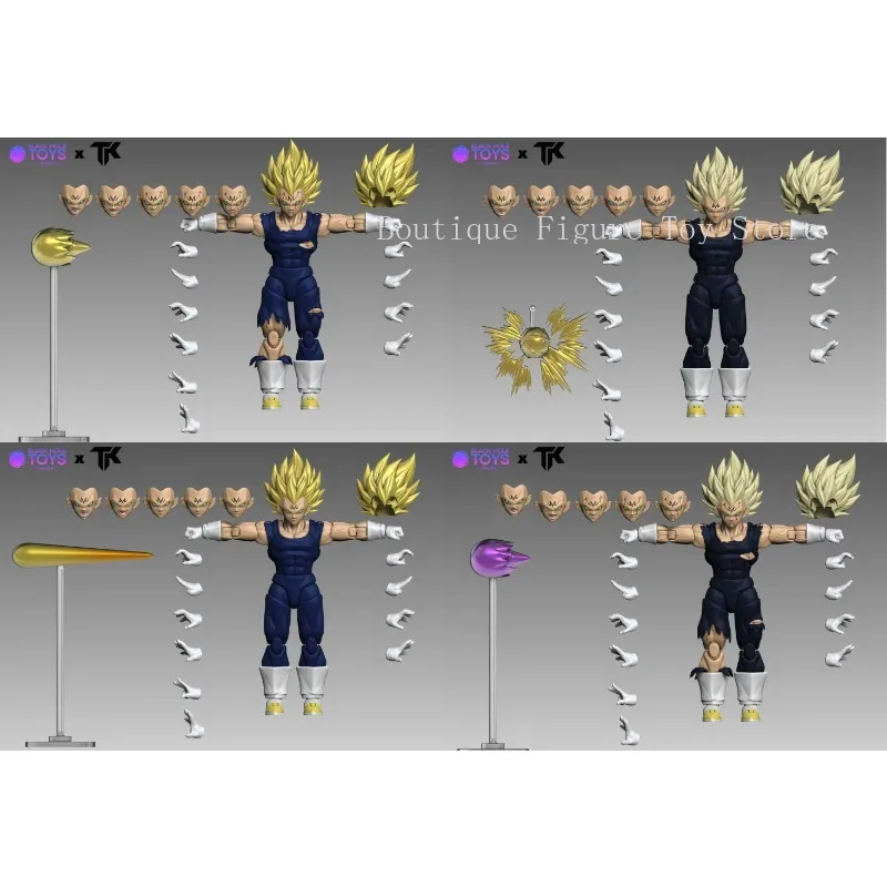 

Pre-sale SHF Dragon Ball Black Hole×TK Vegeta Anime Action Figures Models Toys（Sent in July）
