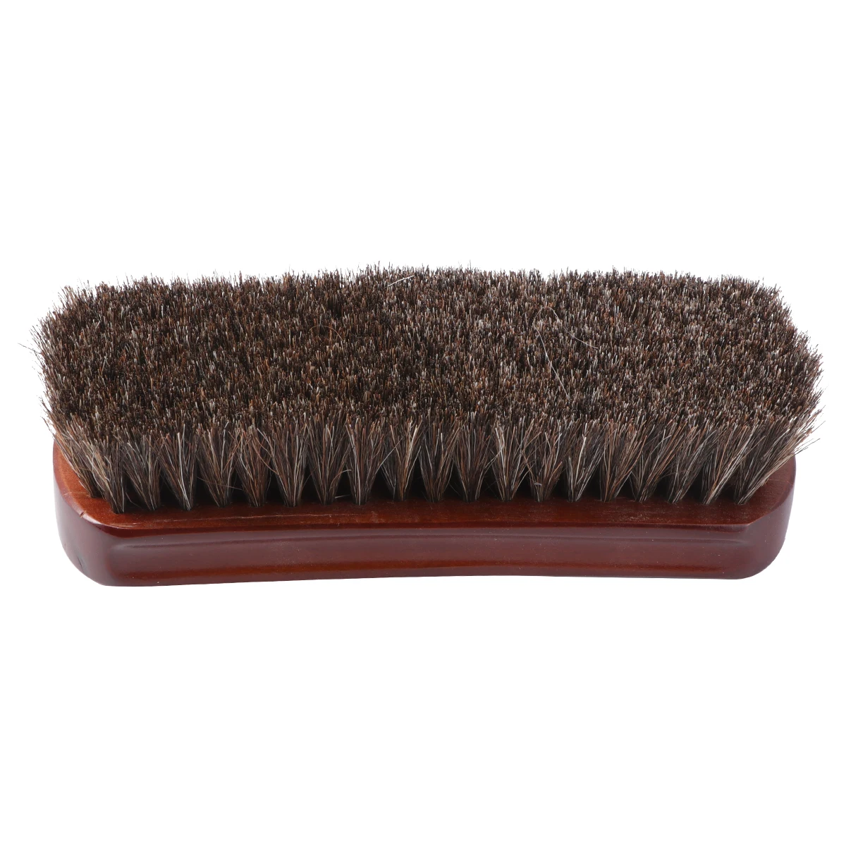 

1pc Horse Hair Shoes Cleaning Brush Portable Bamboo Polishing Tool Durable Lightweight Practical Storage Shoe Boot
