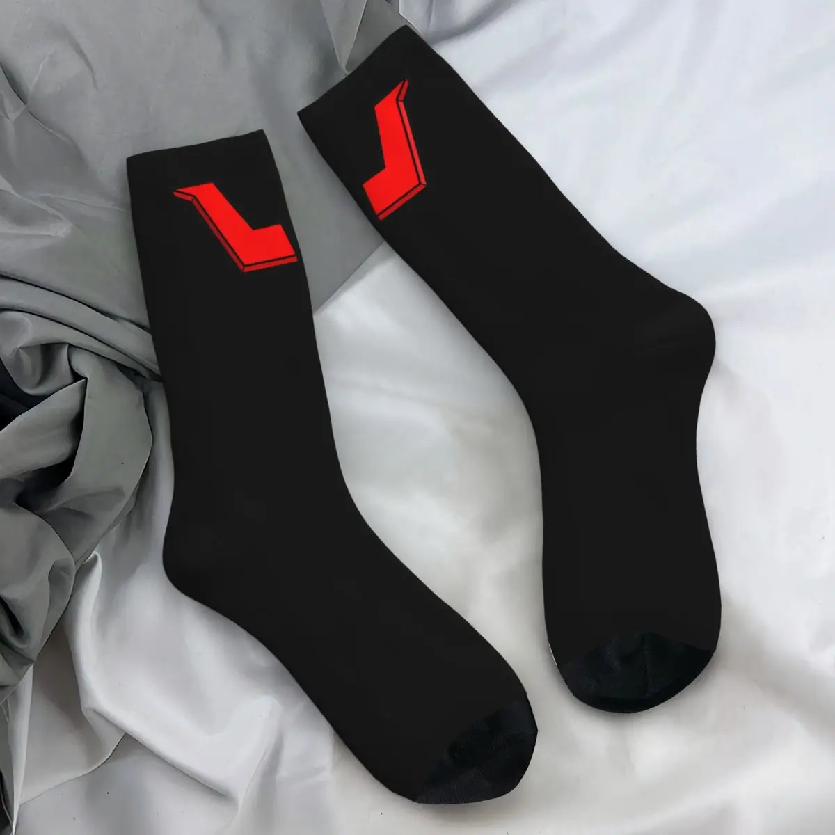 Calcetines antideslizantes con patrón de Mazinger Z para hombre y mujer, medias divertidas de alta calidad para correr, otoño