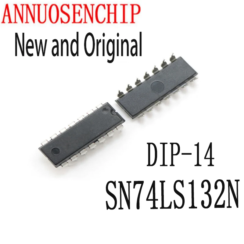 10PCS New And Original DIP-14 74LS132 DIP 74LS132N DIP14 HD74LS132P Logic IC SN74LS132N