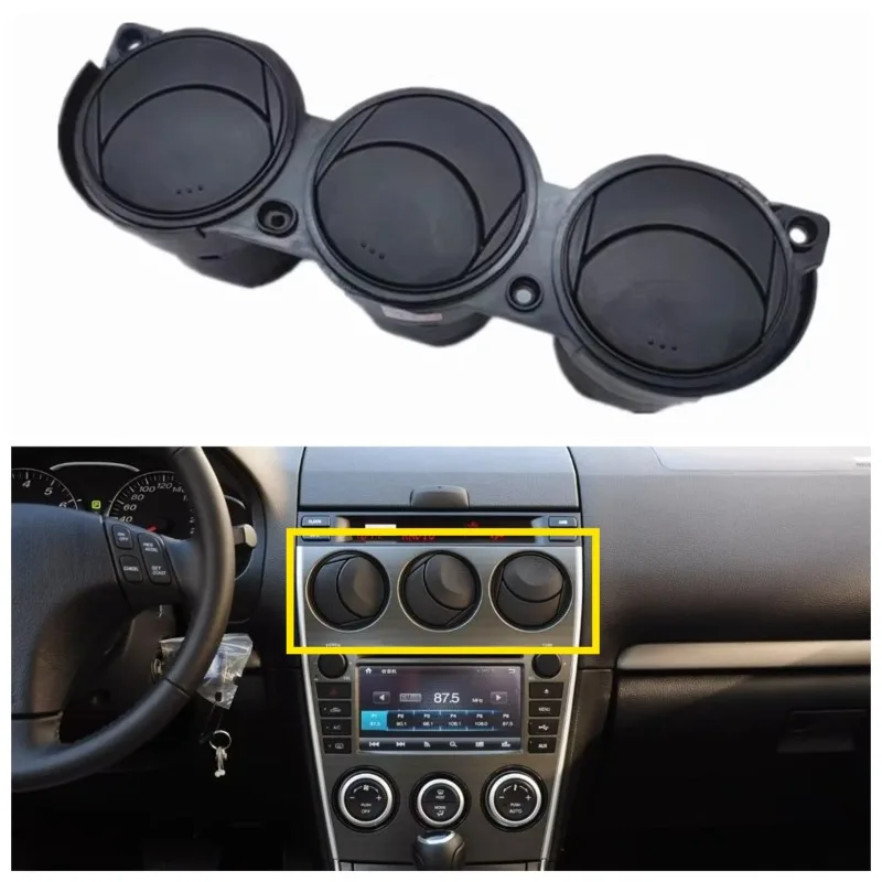 

OE GJ6A 64 930 подходит для воздуховыпускного отверстия для кондиционера Mazda 6, и выхода воздуха на приборной панели Mazda 6 G31F64930