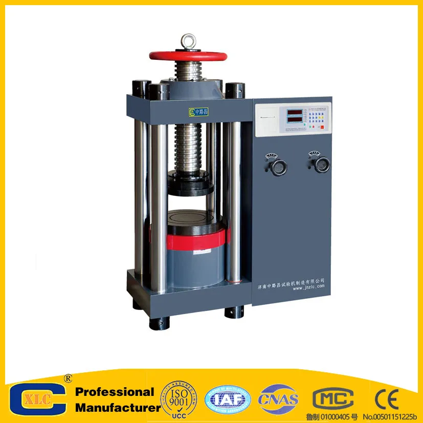 2000kn concrete pressure test equipment