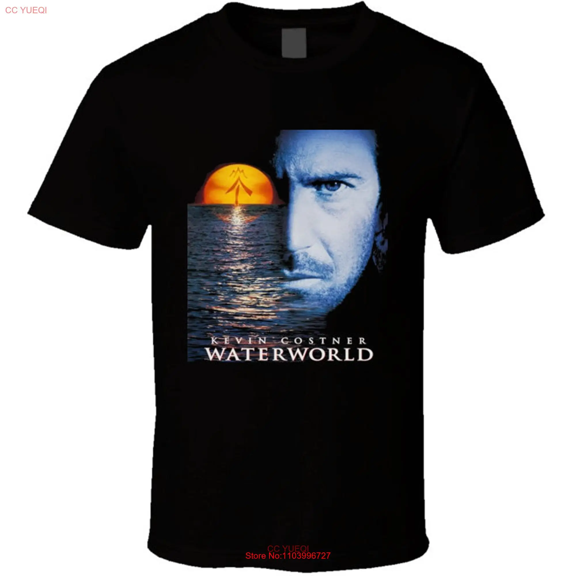 

Футболка Waterworld Costner в стиле ретро 90-х с длинными или короткими рукавами