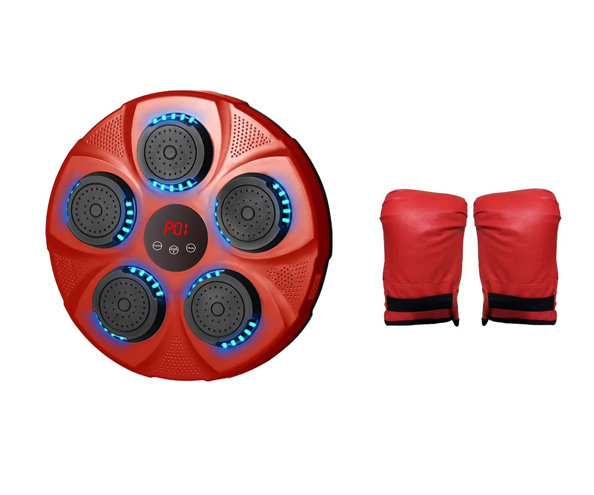 Home  Adults Big Wall Smart Electronic Arcade Game Training Price with Boxing Gloves One Punch Music Boxing Machine - view 3