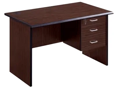 Modern  Office Desk Stylish MDF Convertible Computer Table with Wooden Panel Furniture Popular Office Desks
