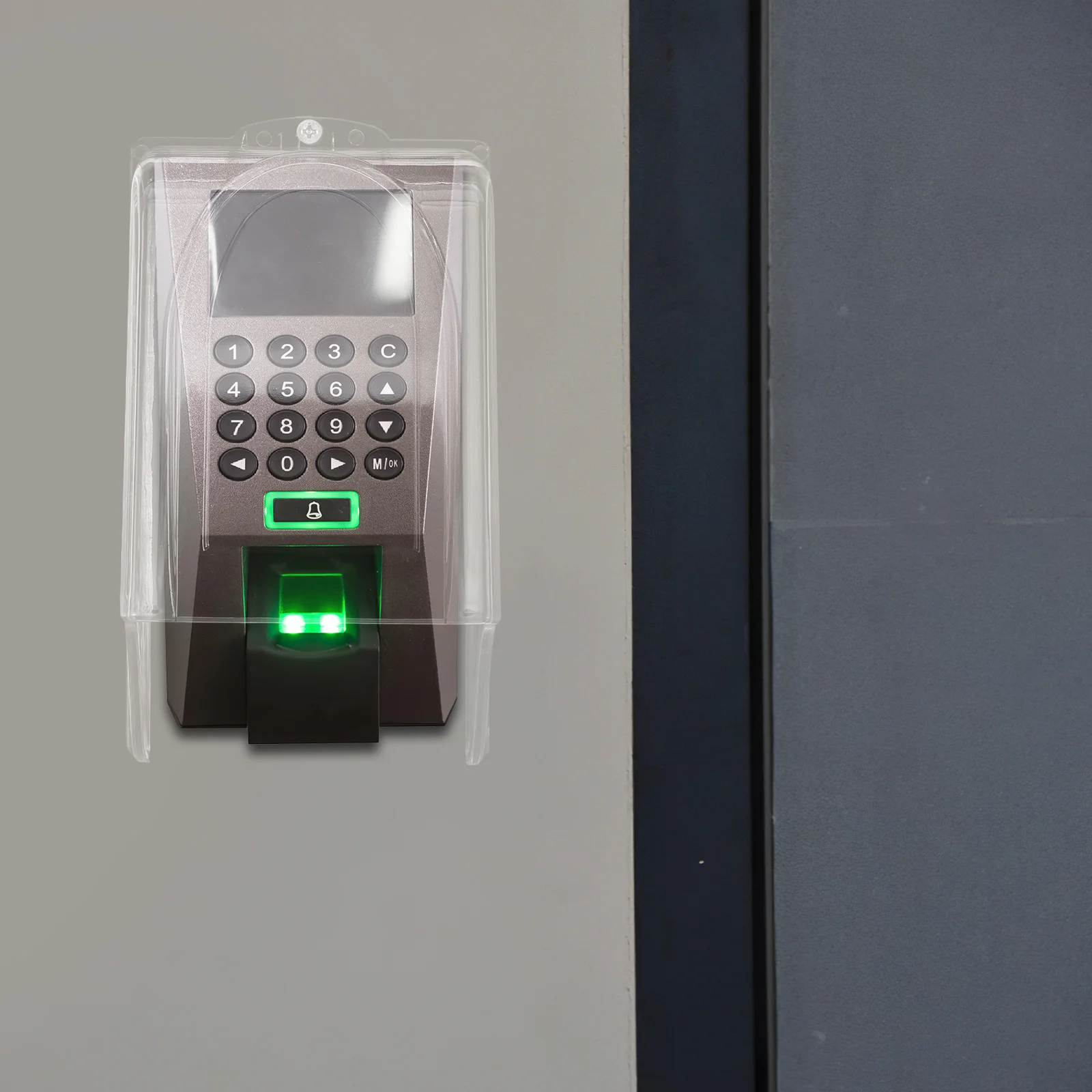 Waterproof Transparent Doorbell Rain Cover 8.37x4.76x3.14 for Control Keypad Weather Resistant Protection Plastic